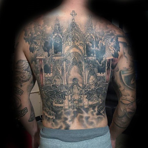 tatuaggio gargoyle 123