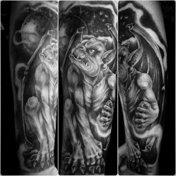 tatuaggio gargoyle 95
