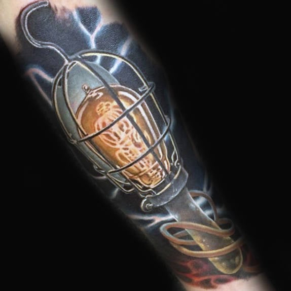 tatuaggio lampadina 129
