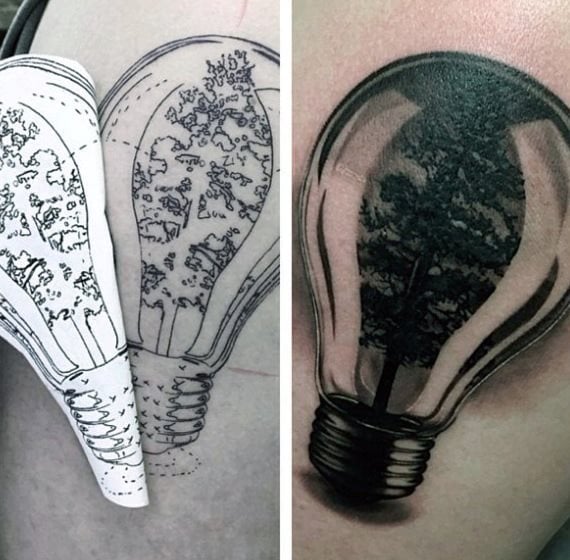 tatuaggio lampadina 137