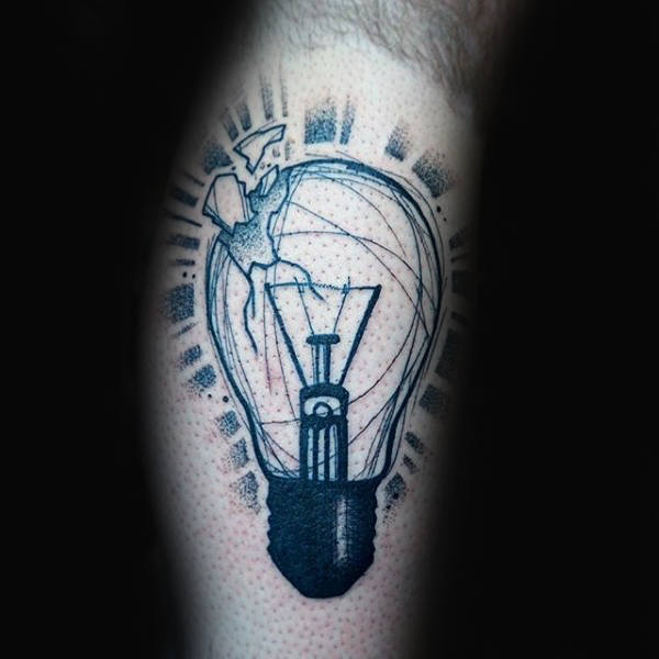 tatuaggio lampadina 53