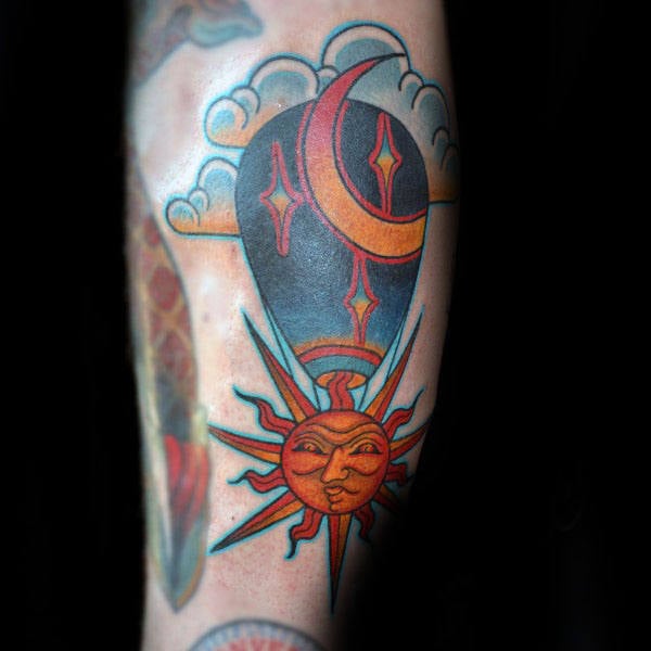 tatuaggio mongolfiera 113