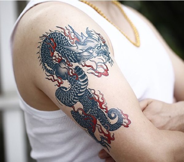tatuaggio drago 334