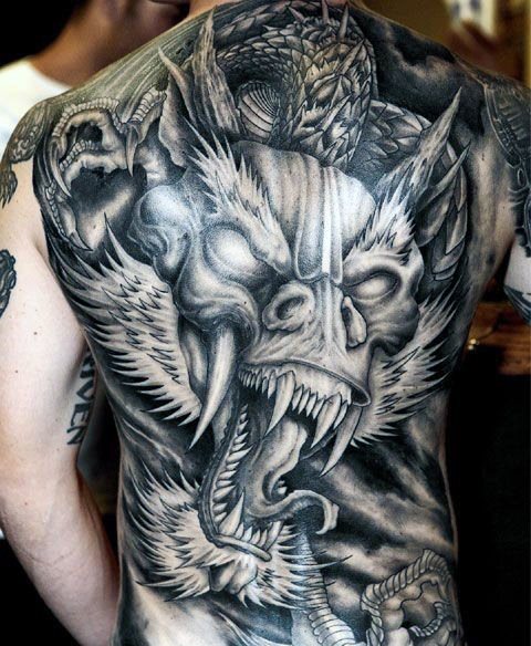 tatuaggio drago 506