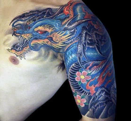 tatuaggio drago 550
