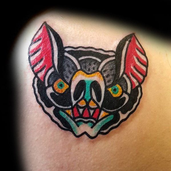 tatuaggio pipistrello 234