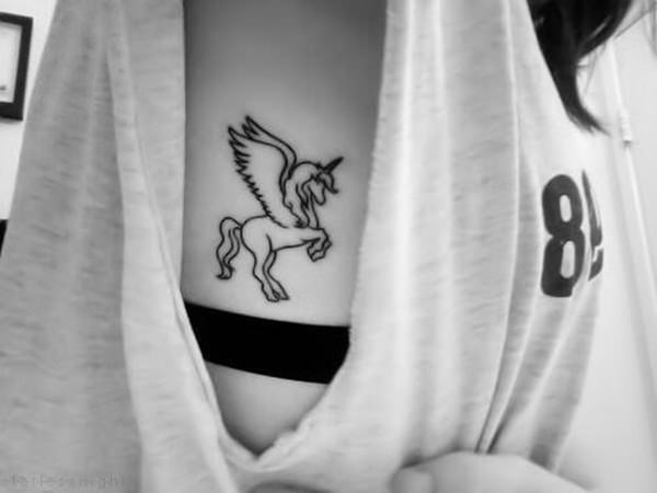 tatuaggio unicorno 14