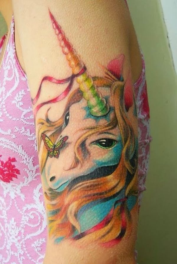 tatuaggio unicorno 198