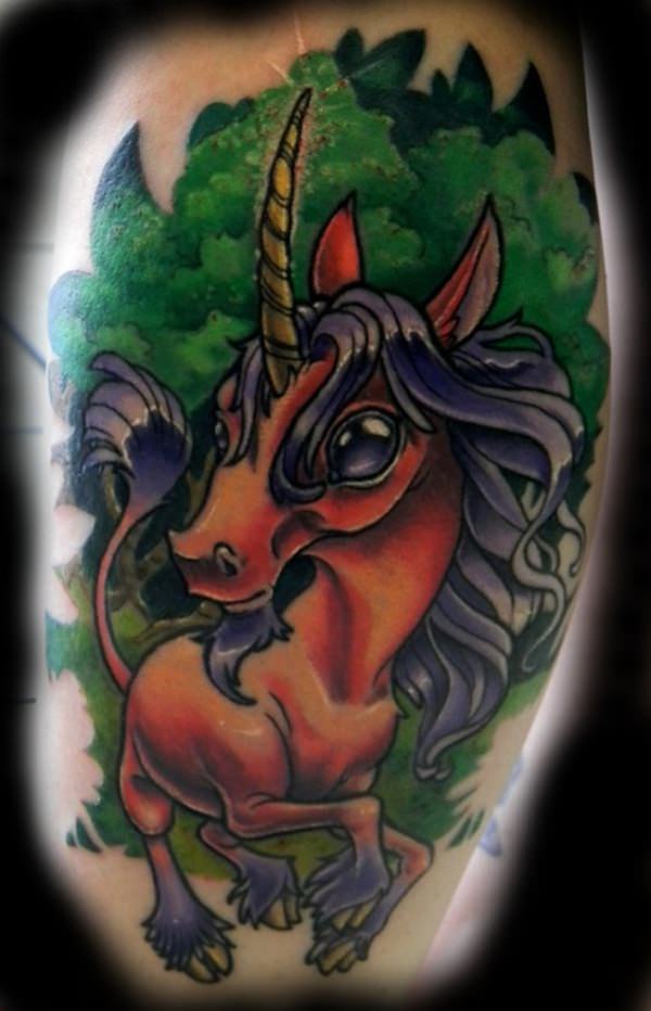 tatuaggio unicorno 202