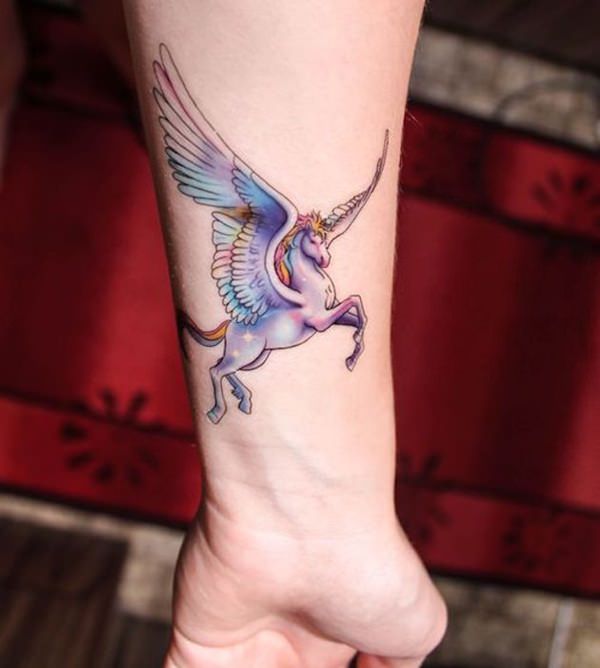 tatuaggio unicorno 22