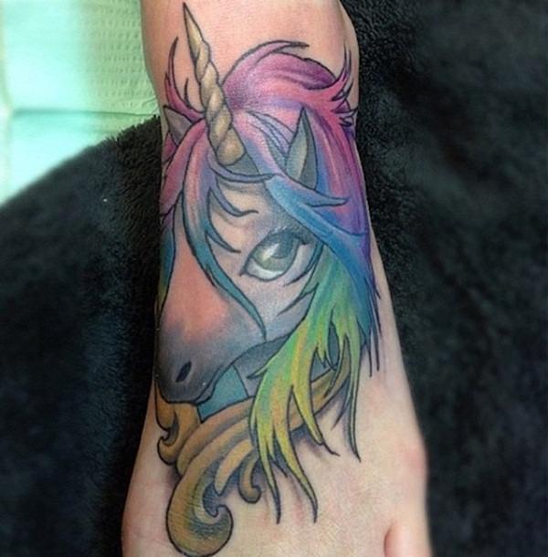 tatuaggio unicorno 238