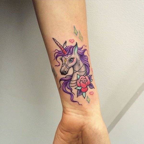tatuaggio unicorno 310