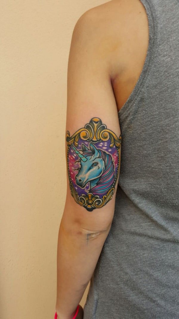 tatuaggio unicorno 318