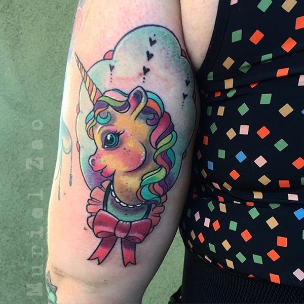 tatuaggio unicorno 486