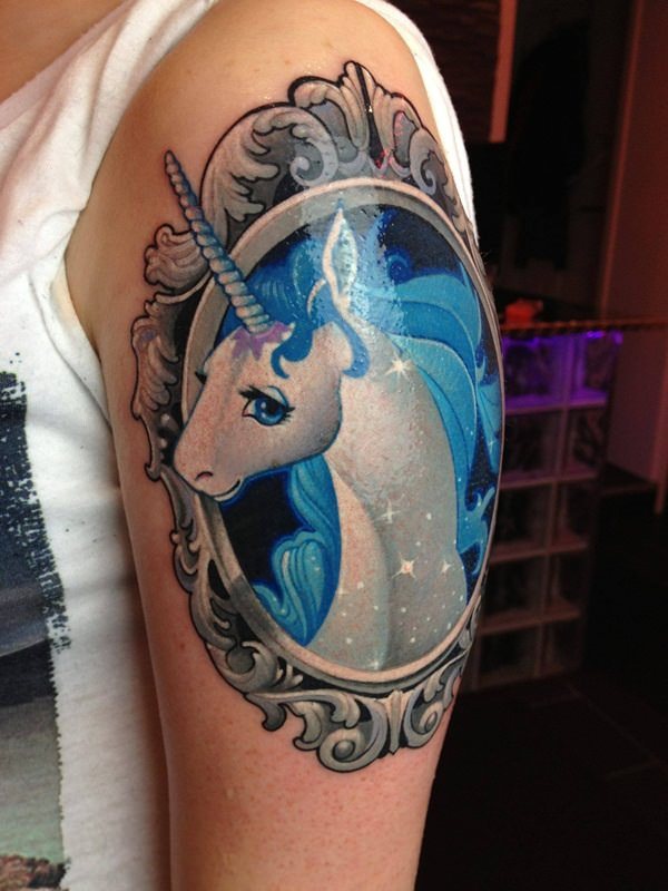 tatuaggio unicorno 82