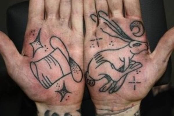 tatuaggio coniglio 113