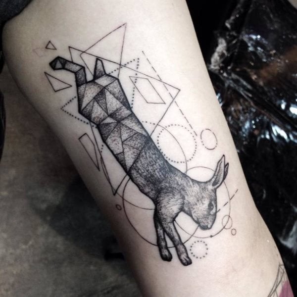 tatuaggio coniglio 131