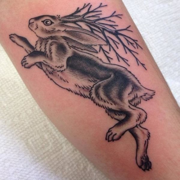 tatuaggio coniglio 236