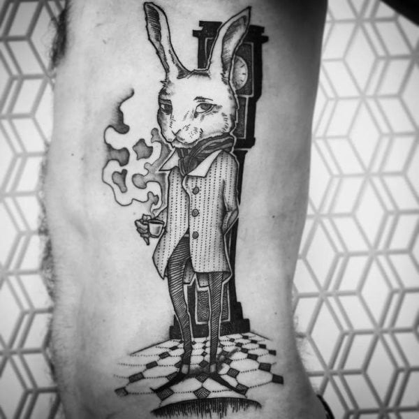 tatuaggio coniglio 245