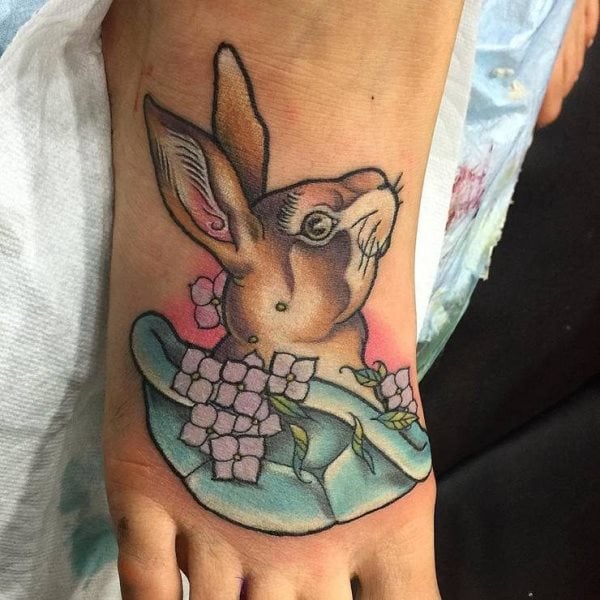 tatuaggio coniglio 269