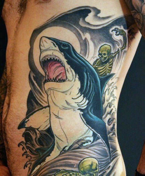 tatuaggio squalo 356
