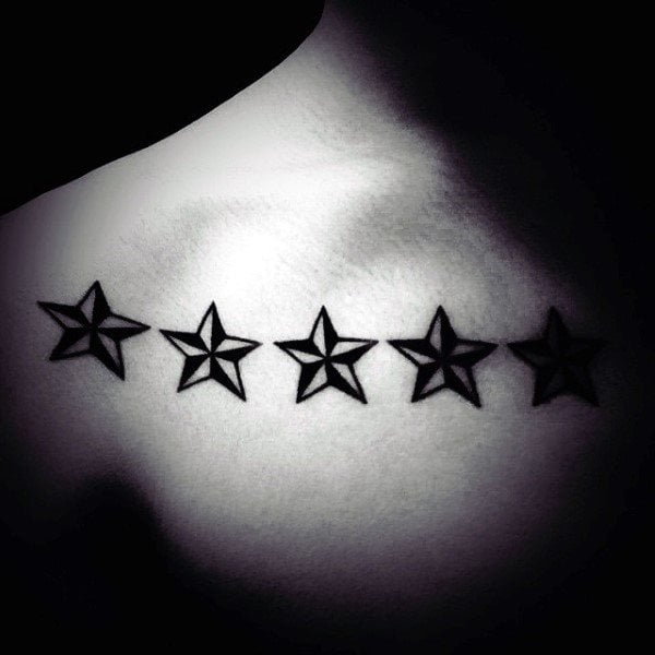 tatuaggio stella 110