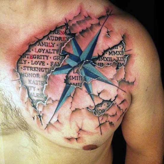 tatuaggio stella 17