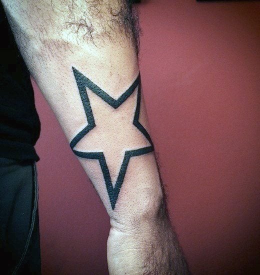 tatuaggio stella 74
