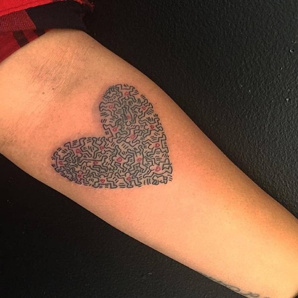 tatuaggio cuore 41