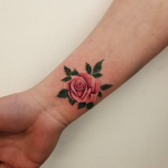 tatuaggio rosa 141