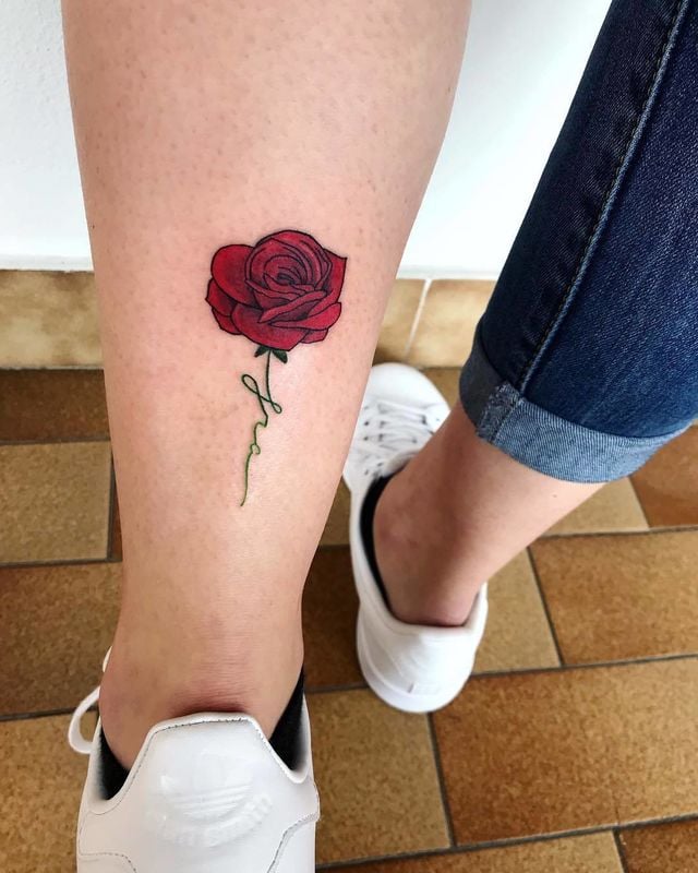 tatuaggio rosa 207