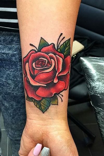 tatuaggio rosa 279