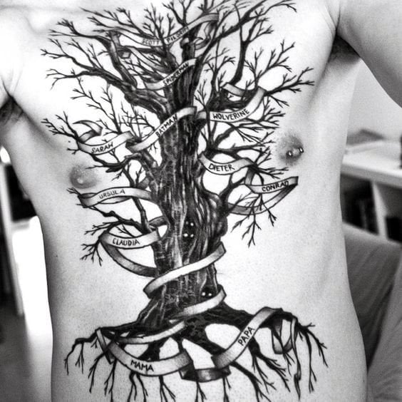 tatuaggio albero genealogico 112