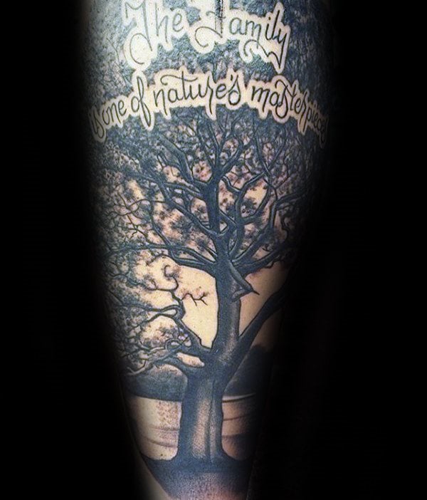tatuaggio albero genealogico 118