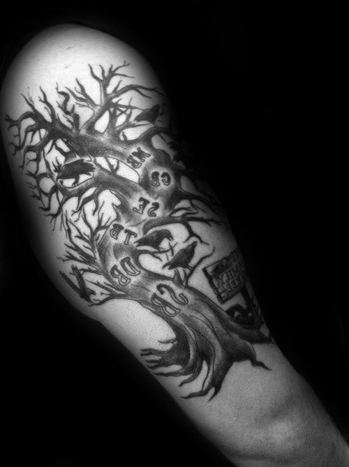 tatuaggio albero genealogico 130