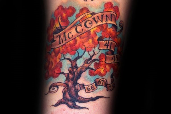 tatuaggio albero genealogico 37