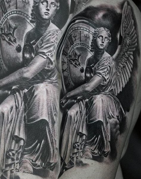 tatuaggio angelo custode 205