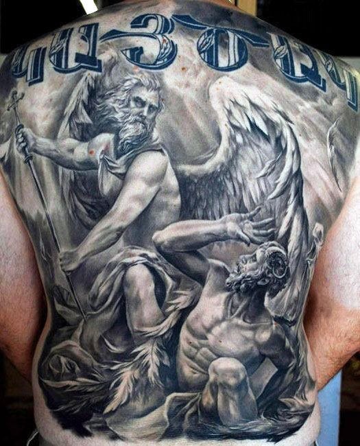 tatuaggio angelo custode 289