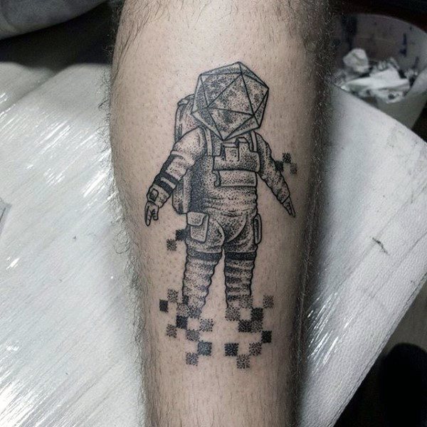 tatuaggio astronomia astronauta 313