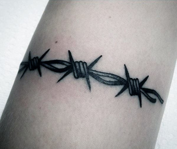 tatuaggio filo spinato 189