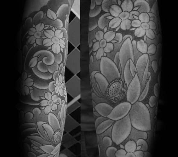 tatuaggio fiori giapponesi 55