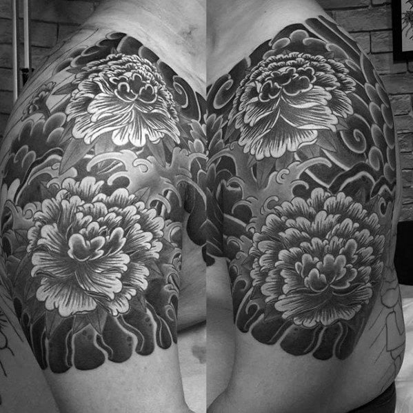 tatuaggio fiori giapponesi 69