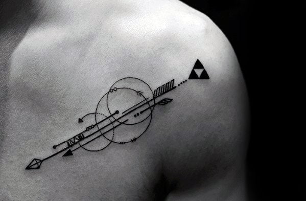 tatuaggio freccia geometrica02