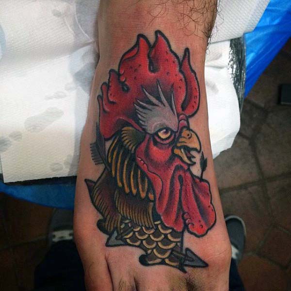 tatuaggio gallo 221