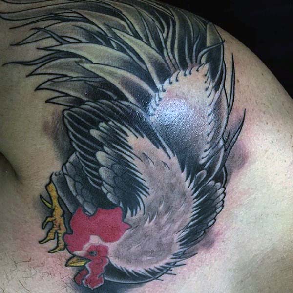 tatuaggio gallo 285