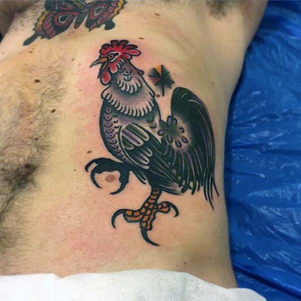 tatuaggio gallo 297
