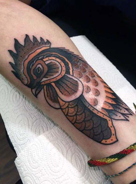 tatuaggio gallo 349