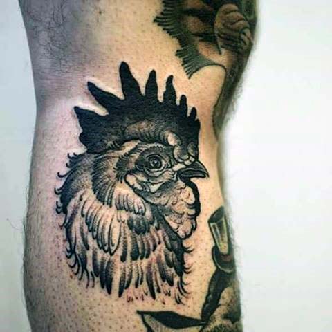 tatuaggio gallo 369
