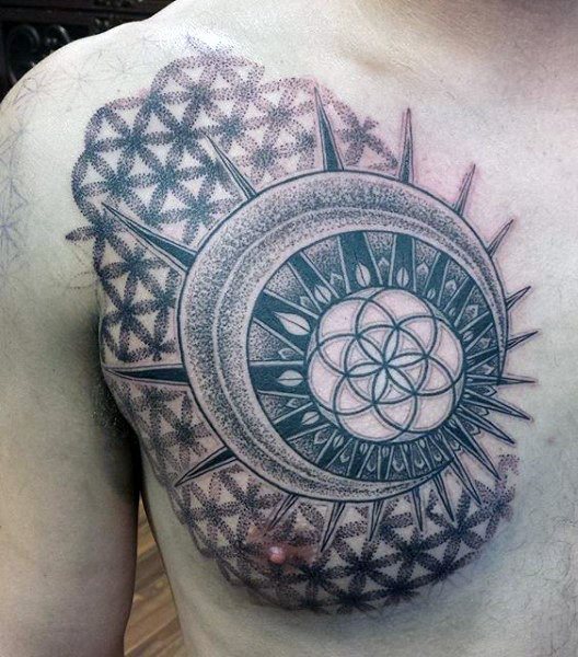tatuaggio geometria sacra 177