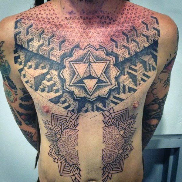 tatuaggio geometria sacra 209